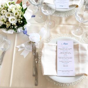 tavolo matrimonio bianco